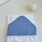 Cape de bain gaz de coton + gant