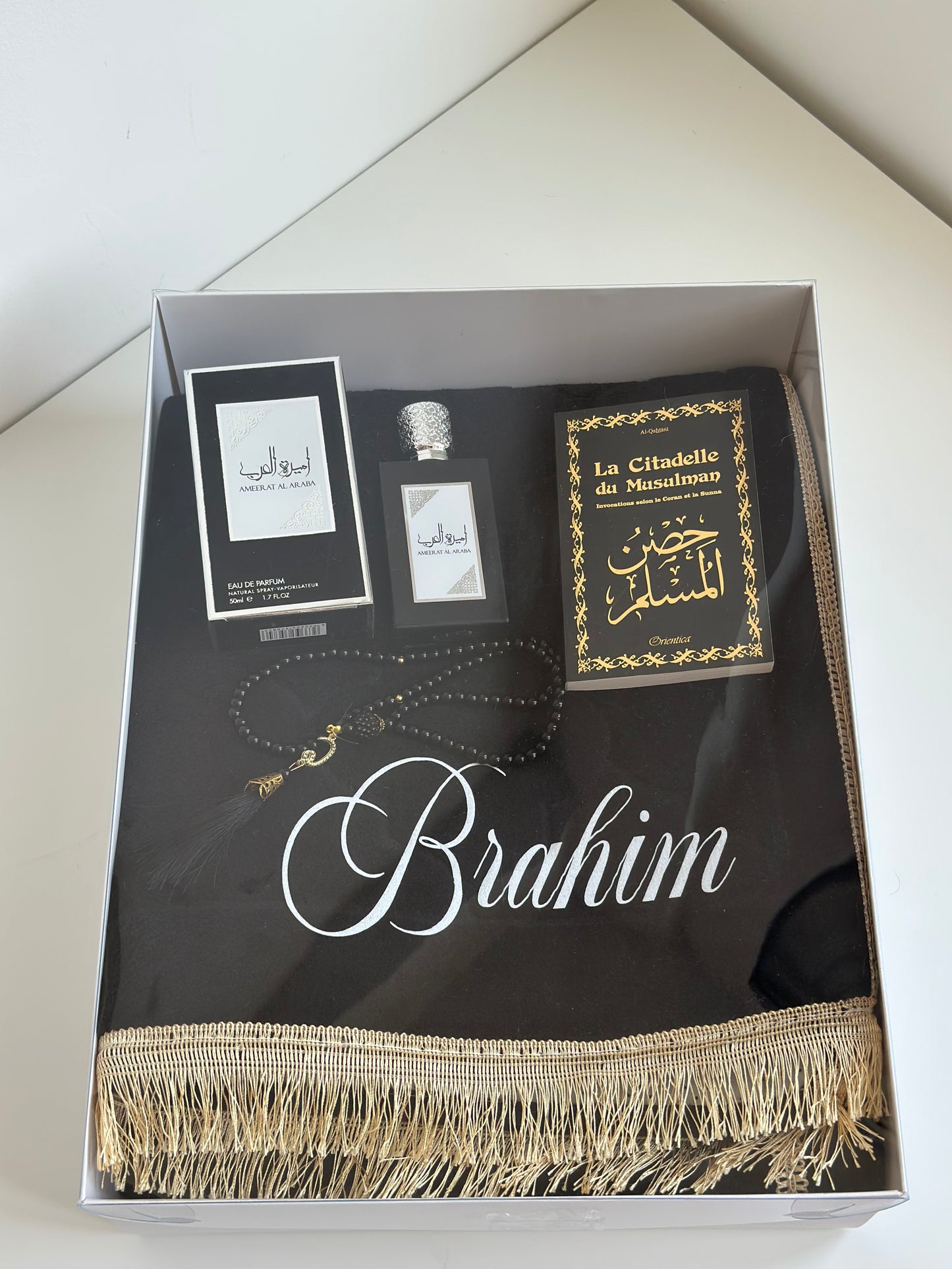 Coffret tapis de prière dôme