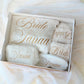 Coffret bride peignoir à plumes
