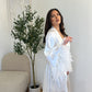 Coffret bride peignoir à plumes