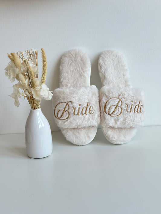 Chaussons crème
