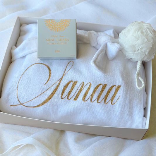 Coffret peignoir de bain