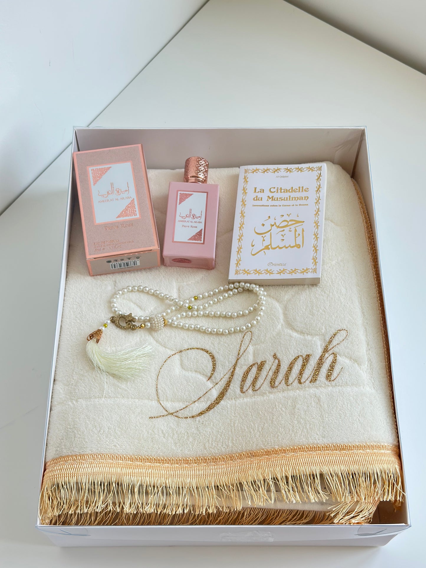 Coffret tapis de prière dôme